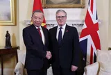 Thủ tướng Liên hiệp Vương quốc Anh và Bắc Ireland chủ trì Lễ đón chính thức và hội đàm với Tổng Bí thư Tô Lâm