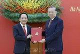 Tổng Bí thư Tô Lâm trao các quyết định bổ nhiệm Trưởng Ban Tuyên giáo và Dân vận Trung ương và Phó trưởng ban Thường trực Ban Nội chính Trung ương
