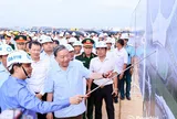 Tổng Bí thư Tô Lâm kiểm tra Dự án Sân bay Long Thành
