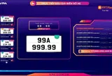 Biển số 99A-999.99 đấu giá lại, chốt 27,89 tỷ đồng, xe máy 50AB-999.99 vượt mốc 1 tỷ