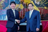 Thủ tướng Phạm Minh Chính tiếp Thống đốc tỉnh Gunma (Nhật Bản)