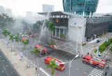 Diễn tập chữa cháy, ứng cứu 1.200 người tại Trung tâm hành chính TP. Đà Nẵng