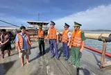 Bộ Tư lệnh Vùng Cảnh sát biển 3 bắt giữ tàu vận chuyển cát trái phép