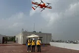 Lần đầu tiên ứng dụng UAV vận chuyển thuốc cấp cứu giữa các bệnh viện và trạm y tế
