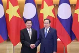 Chủ tịch Quốc hội Trần Thanh Mẫn hội kiến Tổng Bí thư, Chủ tịch nước Lào