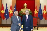 Tổng Bí thư Tô Lâm tiếp Chủ tịch Hội đồng châu Âu