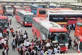Các bến xe Hà Nội: Sẵn sàng phục vụ nhu cầu đi lại của người dân dịp cao điểm Tết