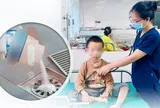 Bé 8 tuổi ở Nghệ An bị bỏng nặng thực quản do uống nhầm bột thông cống