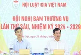 Hội nghị Ban Thường vụ Hội Luật gia Việt Nam lần thứ 6