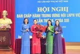 Đồng chí Lê Thị Thủy được bầu giữ chức Chủ tịch Hội Liên hiệp Phụ nữ Việt Nam