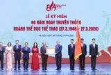 Tổng Bí thư dự Lễ kỷ niệm 80 năm Ngày truyền thống Ngành Thể dục Thể thao