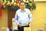 Thông qua Nghị quyết công bố kết quả bầu cử và danh sách những người trúng cử đại biểu Quốc hội khóa XVI