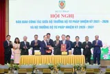 Bàn giao công tác Bộ trưởng Bộ Tư pháp
