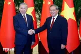 Tổng Bí thư, Chủ tịch nước Tô Lâm hội kiến Thủ tướng Trung Quốc Lý Cường