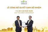 NovaGroup chuyển giao ghế Chủ tịch cho con trai ông Bùi Thành Nhơn