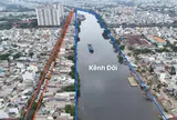 Tp.HCM chuẩn bị di dời gần 5.800 hộ dân ven kênh Đôi, mở rộng đường Phạm Thế Hiển lên 30m