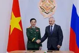 Đại tướng Phan Văn Giang hội kiến Thư ký Hội đồng An ninh Liên bang Nga
