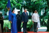 Lễ đón Tổng Bí thư, Chủ tịch nước Tô Lâm và Phu nhân thăm cấp Nhà nước tới Philippines