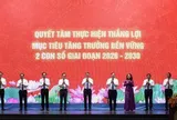 Thủ tướng Lê Minh Hưng phát động Phong trào thi đua quyết tâm thực hiện thắng lợi mục tiêu tăng trưởng bền vững '2 con số'