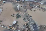 Công trường nút giao An Phú ngập lênh láng sau trận mưa lớn
