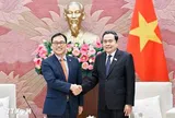 Chủ tịch Quốc hội Trần Thanh Mẫn tiếp Đại sứ Hàn Quốc tại Việt Nam