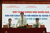 Báo chí cách mạng với nhiệm vụ tuyên truyền Văn kiện Đại hội XIV của Đảng