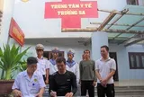 Bệnh nhân bị viêm loét dạ dày được Bệnh xá đảo Trường Sa cho xuất viện