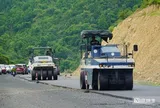 Cận cảnh công trường Quốc lộ 28B, nhiều hạng mục bước vào giai đoạn hoàn thiện