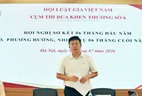 Cụm thi đua số 6 phát huy vai trò quan trọng trong xây dựng pháp luật, cải cách tư pháp