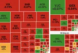 VN-Index giảm hơn 13 điểm, nhóm dầu khí ngược dòng nâng đỡ thị trường