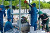 Quảng Trị: Lấy mẫu 1.952 phần mộ liệt sĩ tại Nghĩa trang liệt sĩ Vĩnh Linh