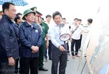 Phó Thủ tướng Hồ Quốc Dũng khảo sát tình hình sạt lở tại khu vực Gành Hào, Cà Mau