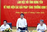 Hưng Yên phải khai thác tối đa dư địa của các trụ cột tăng trưởng