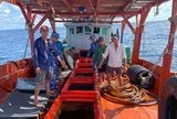 Cảnh sát biển bắt giữ tàu chở 55.000 lít dầu DO không rõ nguồn gốc trên biển