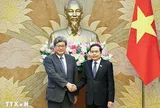 Chủ tịch Quốc hội tiếp Quyền Tổng Thư ký Đảng Dân chủ Tự do Nhật Bản