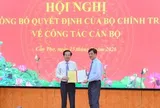 Đồng chí Đỗ Thanh Bình giữ chức vụ Bí thư Thành ủy Cần Thơ