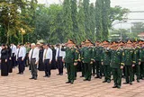 Đại tướng Nguyễn Trọng Nghĩa chủ trì lễ dâng hoa, dâng hương tại Tượng đài Chiến thắng Chốt chặn Tàu Ô