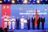 Cục Quản lý Thi hành án dân sự vinh dự đón nhận Huân chương Lao động hạng Nhất