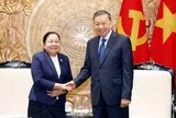 Tổng Bí thư, Chủ tịch nước Tô Lâm tiếp Trưởng Ban Tổ chức Trung ương Lào