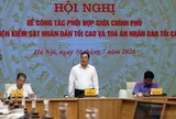 Phó Thủ tướng Thường trực Phạm Gia Túc: Đổi mới cơ chế phối hợp giữa Chính phủ với Tòa án, Viện Kiểm sát đáp ứng yêu cầu nhiệm vụ mới