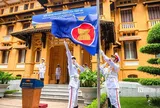 Lễ thượng cờ kỷ niệm 59 năm thành lập ASEAN