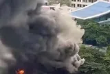 Hà Nội: Cháy nhiều gara ô tô trên đường Lê Quang Đạo