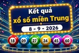 XSMT 8/9 - Kết quả XSMT hôm nay 8/9/2026