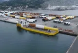 Phát hiện nhiều khối trụ thép dài 105m, nặng 2.300 tấn được vận chuyển bằng xe chuyên biệt, thực hiện một nhiệm vụ quan trọng dưới đáy biển
