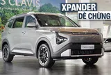 Xem thực tế Kia Carens Clavis tại Việt Nam: Thiết kế bắt mắt hơn, có phanh điện tử, cửa nóc, ADAS, cạnh tranh Xpander, BR-V