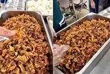 Sau vụ thịt trông 'giống tóp mỡ', trường tiểu học ở Hà Nội tạm dừng ăn bán trú
