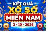 XSMN 2/10 - Kết quả xổ số miền Nam ngày 2 tháng 10
