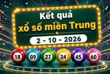 XSMT 2/10 - Kết quả xổ số miền Trung ngày 2 tháng 10