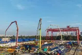 Sau 6 giờ đổ bê tông liên tục, phiến dầm khổng lồ gần 750 tấn đã thành hình: Công nghệ lần đầu áp dụng trên tuyến đường sắt 350 km/h dẫn đến siêu đô thị lấn biển của tỷ phú Phạm Nhật Vượng