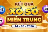 XSMT 14/10 - Kết quả xổ số miền Trung ngày 14 tháng 10